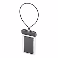 Vandeniui atsparus telefono dėklas "Baseus AquaGlide" (juodas)