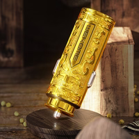 WEKOME WP-C37 Sakin Series - USB-C & USB-A Fast Charging PD 20W automobilinis įkroviklis (auksinis)