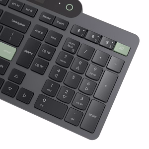 Lenovo 4Y41R69494 клавиатура домашняя/офисная Bluetooth US English чёрный, зелёный