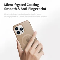 Rock Matte serijos magnetinis dėklas Iphone 16 Pro Max juodas