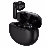 JELLICO belaidės ausinės TWS15 juodos