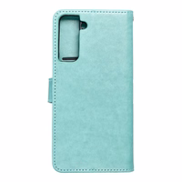 MEZZO knyginis dėklas telefonui SAMSUNG S21 mandala žalia