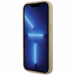 Guess GUHCP14LHDGTPD iPhone 14 Pro 6.1" auksinis/auksinis hardcase Rhinestone Triangle