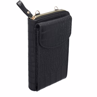 Megztas krepšys telefonui GCW12 juodas