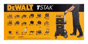 DeWalt DWST1-71196 – platforminis rankinis vežimėlis, metalinis / plastikinis