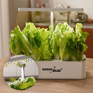 „GreenBlue“ išmanioji kambarinių augalų auginimo sistema, SMART vazonas, 4 l talpos, 12 augalams, visų spektro LED lemputės, GB133