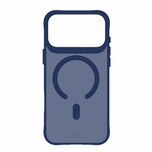 "3mk Smoke MagCase" dėklas "iPhone 17 Pro" - mėlynas permatomas