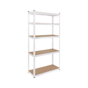 Metalinis sandėliavimo stelažas Rebel 180x90x40, baltas