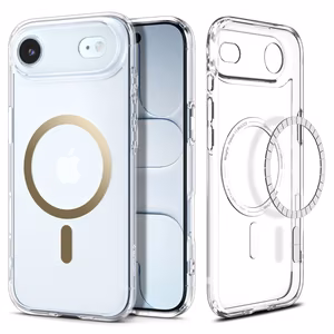 Spigen Ultra Hybrid Magnetinis dėklas telefonui iPhone 17 Air - Skaidrus auksinis