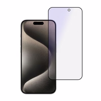 Apsauginis stiklas Anti-Mėlynas Pilnas Klijai Iphone 16 Pro