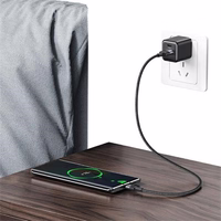 USAMS SET Laidas USB į USB-C 3A 1.2m Fast Charging plieninis 30 vnt. SJ718ZJ01 (US-SJ718)