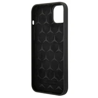 Mercedes Silicone Line dėklas iPhone 14 Plus - juodas