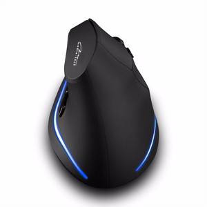 MEDIA-TECH VERTIC RF MT1123 Belaidė vertikali pelė RF 2400 DPI Juoda