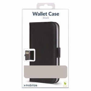 Mobilize Classic Gelly piniginės tipo dėklas Xiaomi Redmi Note 15 Pro+ 5G juodas
