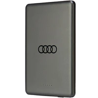 Išorinė baterija Audi Big Logo Magnetinis indukcinis 15W 5000mAh - pilka