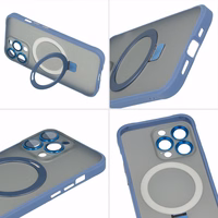 Tel Protect Magiškas Magnetinis Dėklas su stovu Iphone 14 Pro Max mėlynas