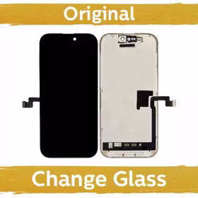 LCD ekranas suderinamas su iPhone 16 Pro Max juodas (Atnaujintas: China)