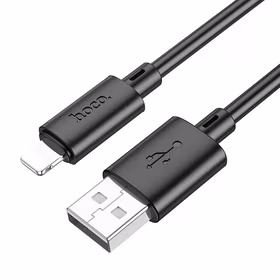 Kabelis USB A į Lightning Hoco 2,4A 1 m X88 juodas