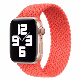APPLE STRAP APPLE WATCH 3J268ZM/A pinta Solo Loop apyrankė 44/45/46/49MM SIZE 5 ELECTRIC ORANGE originali plomba