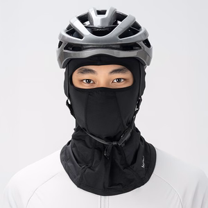 Wozinsky WKM-01B balaklava veido kaukė motociklui ir dviračiui - juoda