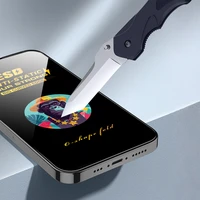 Universalas apsauginis stiklas 9D OneFit AI-12 6,3"