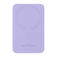 Magnetinė išorinė baterija Baseus Mini 5000mAh 20W (violetinė)