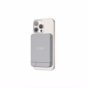 Išorinė baterija Tech-Protect PB14 LifeMag MagSafe 10000 mAh - pilka