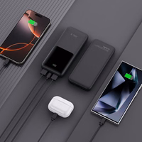 Išorinė baterija Tech-Protect PB01 10000mAh 22.5W - juoda