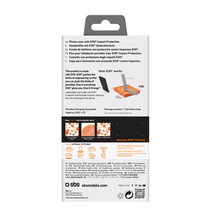 SBS Full Active D3O dėklas iPhone 16 Plus - juodas