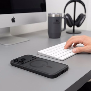 Tech-Protect Magmat MagSafe CC dėklas iPhone 18 Pro / 17 Pro, matinis juodas