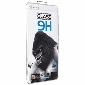 3D Pilnas Dangtis Grūdintas Stiklas X-ONE - Samsung Galaxy S22 Ultra (dėklo draugiškas) - veikiantis pirštų atspaudų jutiklis