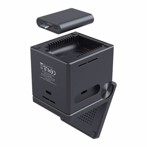 Choetech T632-F 3 viename 15W indukcinis įkroviklis (juodas)