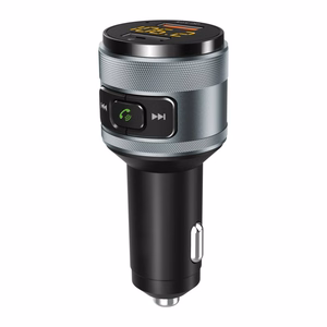 ART FM transmiteris bluetooth 5.0 + 2 x USB A QC3.0 FM-57 juodas