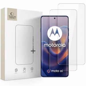 "Tech-Protect Hydro flex+" 2 pakuočių hidrogelio plėvelė, skirta "Motorola Edge 60" / "60 PRO" / "60 Fusion