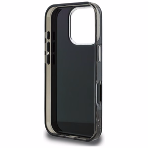 Karl Lagerfeld IML Aquarelle Karl & Choupette & Logo iPhone 16 Pro deklas - juodas