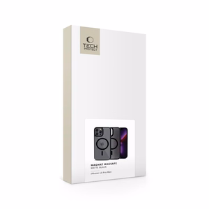 Tech-Protect MagMat MagSafe dėklas iPhone 13 Pro Max - matinė juoda