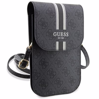 Guess rankinė GUWBP4RPSK juoda Piniginė 4G Juostelės