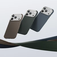 Benks Magnetic Armor Tint Kevlar 1000D (A069) Iphone 17 Pro mėlynas