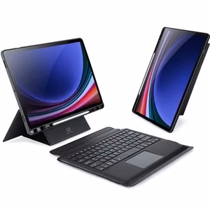 Dėklas su klaviatūra Dux Ducis DK Samsung X820 Tab S10 Plus/X810/816 Tab S9 Plus/X610/X616 Tab S9 FE Plus juodas