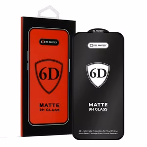 Tel Protect Full Glue 6D Matt Tempered Glass for Samsung Galaxy A24 4G/A25 5G/M34 5G Black