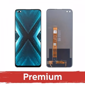 Ekranas skirtas Realme X3 (4G) / X50 5G juodas OEM