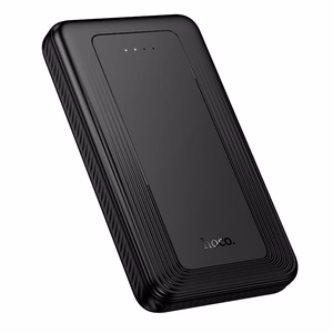 Išorinė baterija Hoco 10000 mAh 2A J165 juoda