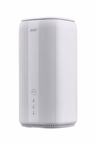 Acer Connect X6E 5G CPE EU Plug belaidis maršrutizatorius Gigabitinis eternetas Trijų dažnio juostų (2,4 GHz / 5 GHz / 6 GHz) Balta