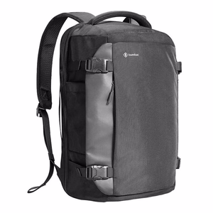 Kelioninė nešiojamojo kompiuterio kuprinė Tomtoc Navigator-T66 17"/40L (juoda)
