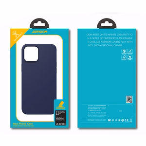 Joyroom Color Series dėklas iPhone 12 Pro Max juodas (JR-BP800)