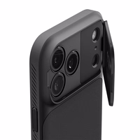 Spigen Optik Armor Magnetinis dėklas telefonui iPhone 17 Pro Max - juodas