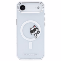 Karl Lagerfeld IML Peekaboo MagSafe Dėklas for iPhone Air - Clear
