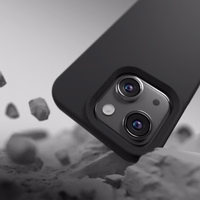 "Etteri" silikoninis "Mag" dėklas iPhone 14 6,1" juodas