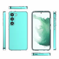 Dėklas telefonui Samsung Galaxy S23 skaidrus (m)