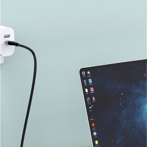 Dudao USB Type C - Lightning greito įkrovimo PD 20W 1m kabelis juodas (L7MaxL)